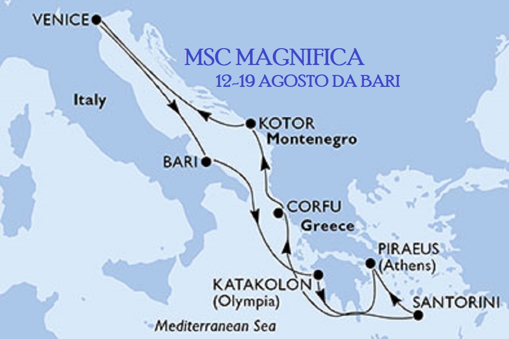 MSC MAGNIFICA DA BARI